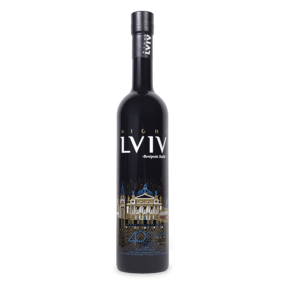 Wódka Lwów Nocą Black 40% 500 ml