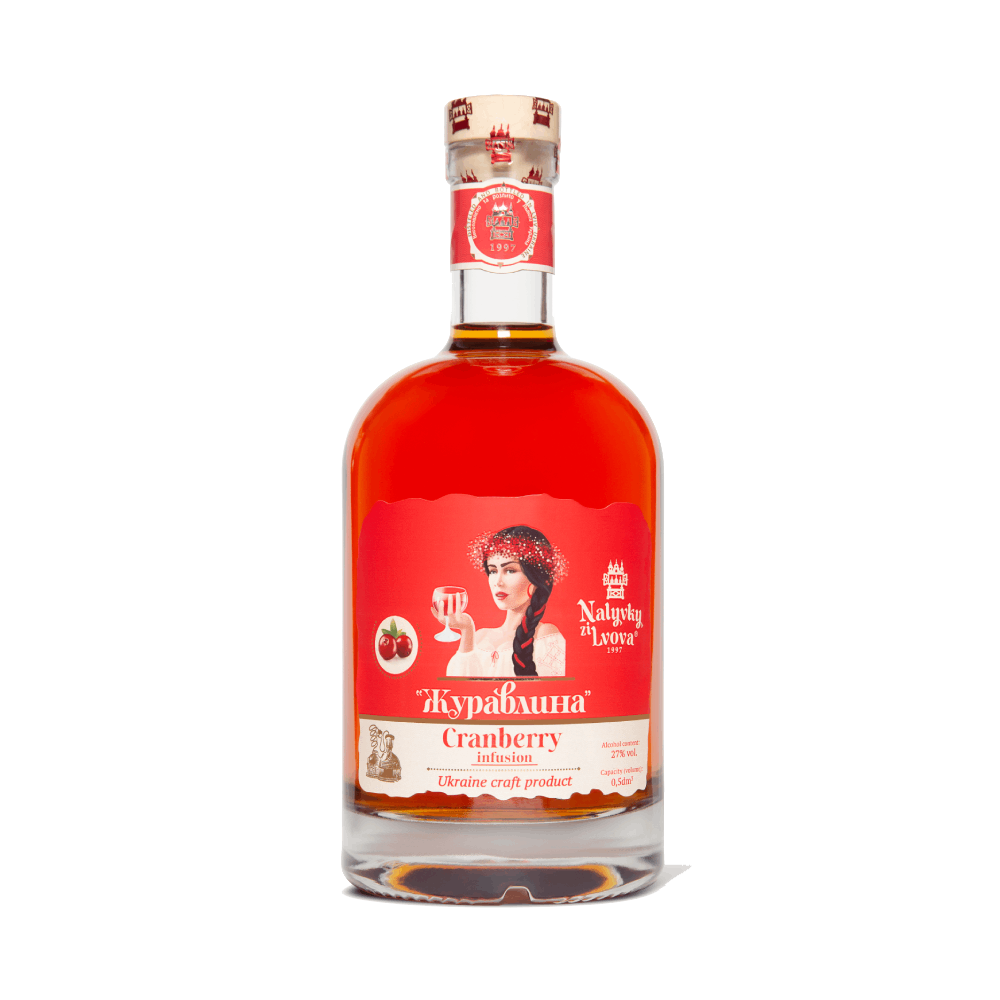 Nalewka Ze Lwowa Żurawinowa 27% 500 ml