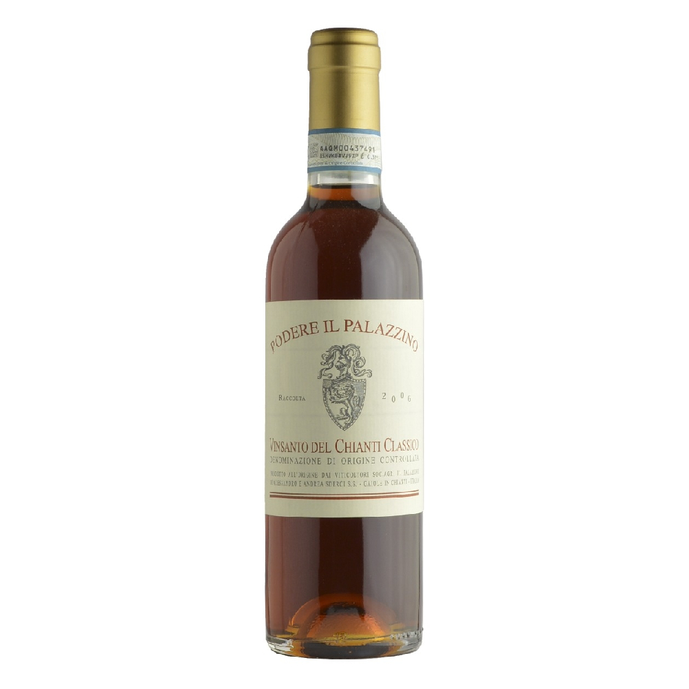 Wino podere il palazzino vinsanto del chianti classico 2008 malvasia, trebbiano 12,5% białe słodkie 375 ml