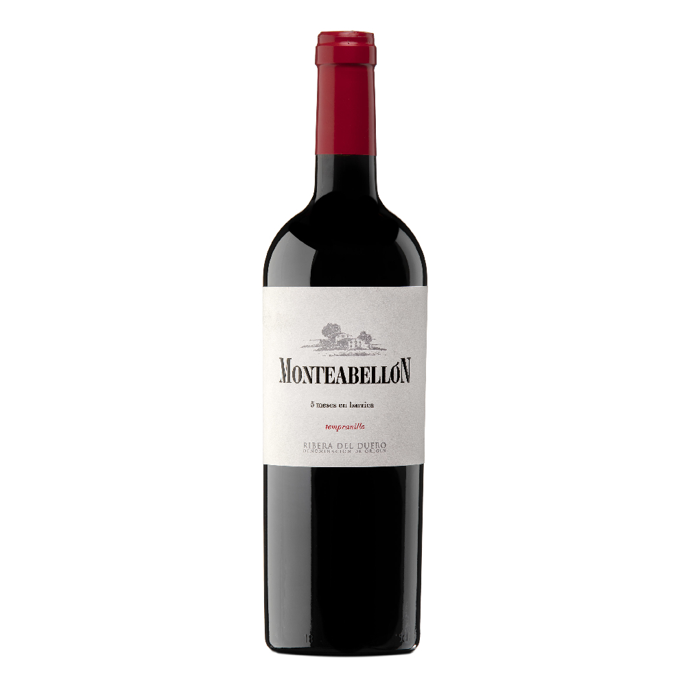 Wino Monteabellon Ribera del Duero Roble 5 Meses Barrica 2021 13,5%  czerwone wytrawne 750 ml