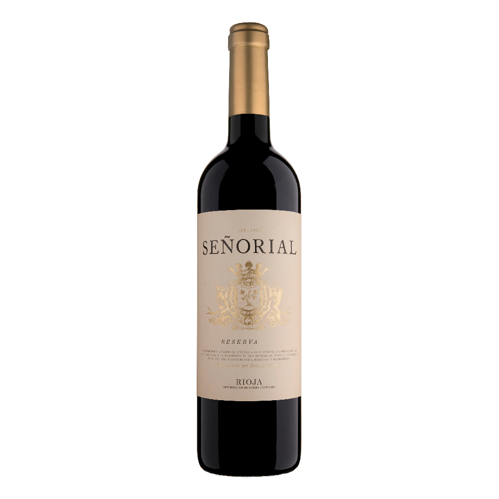 Wino Senoral Rioja Reserva 2017 14% czerwone wytrawne 750 ml