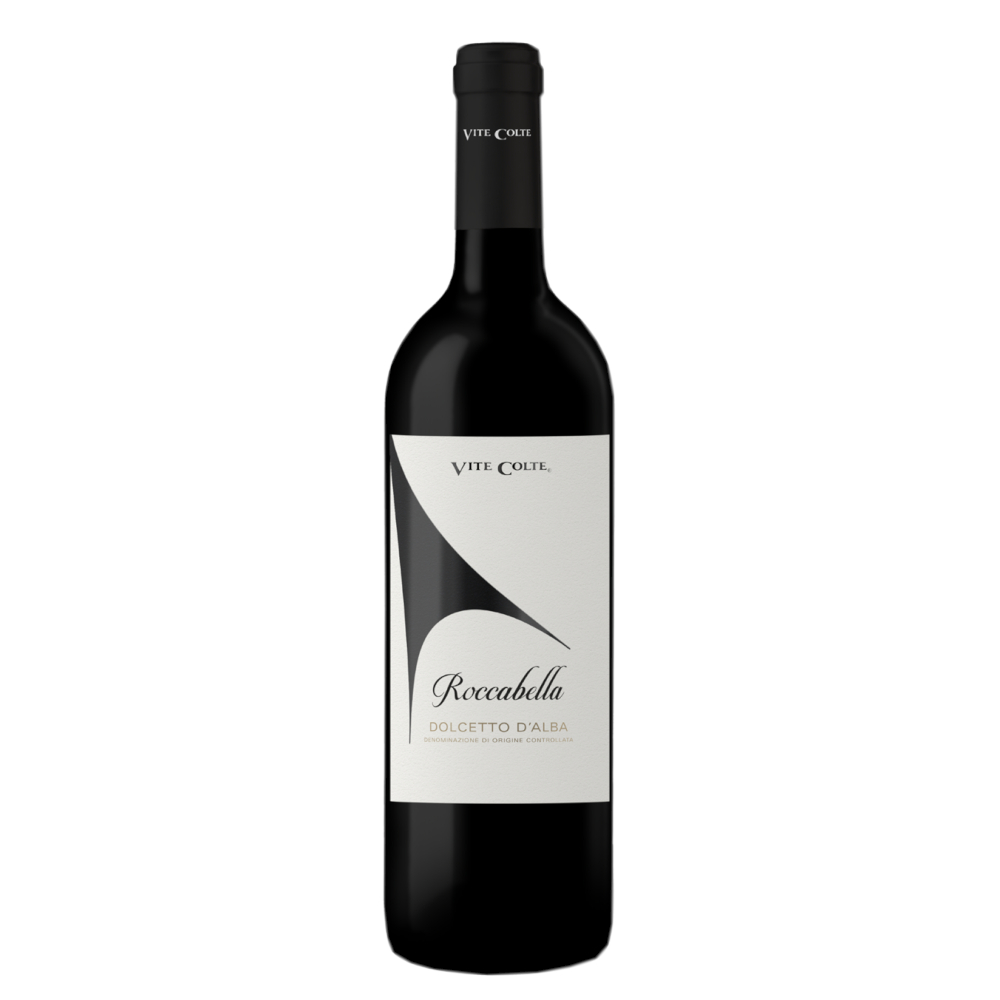 Wino Vite Colte Dolcetto D'alba Doc Roccabella 2021 12,5% czerwone wytrawne 750 ml