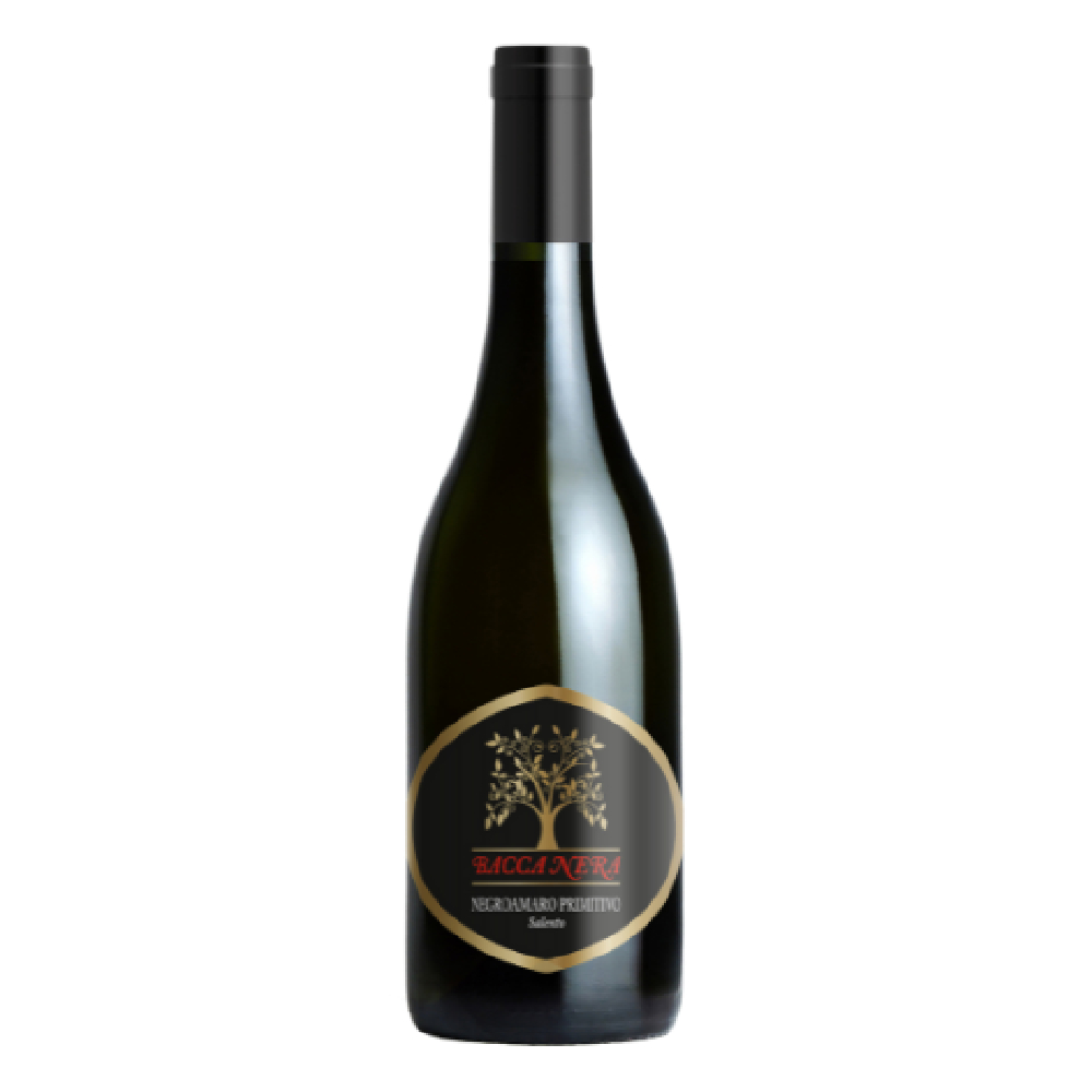 Wino Bacca Nera IGT Puglia czerwone wytrawne 750 ml