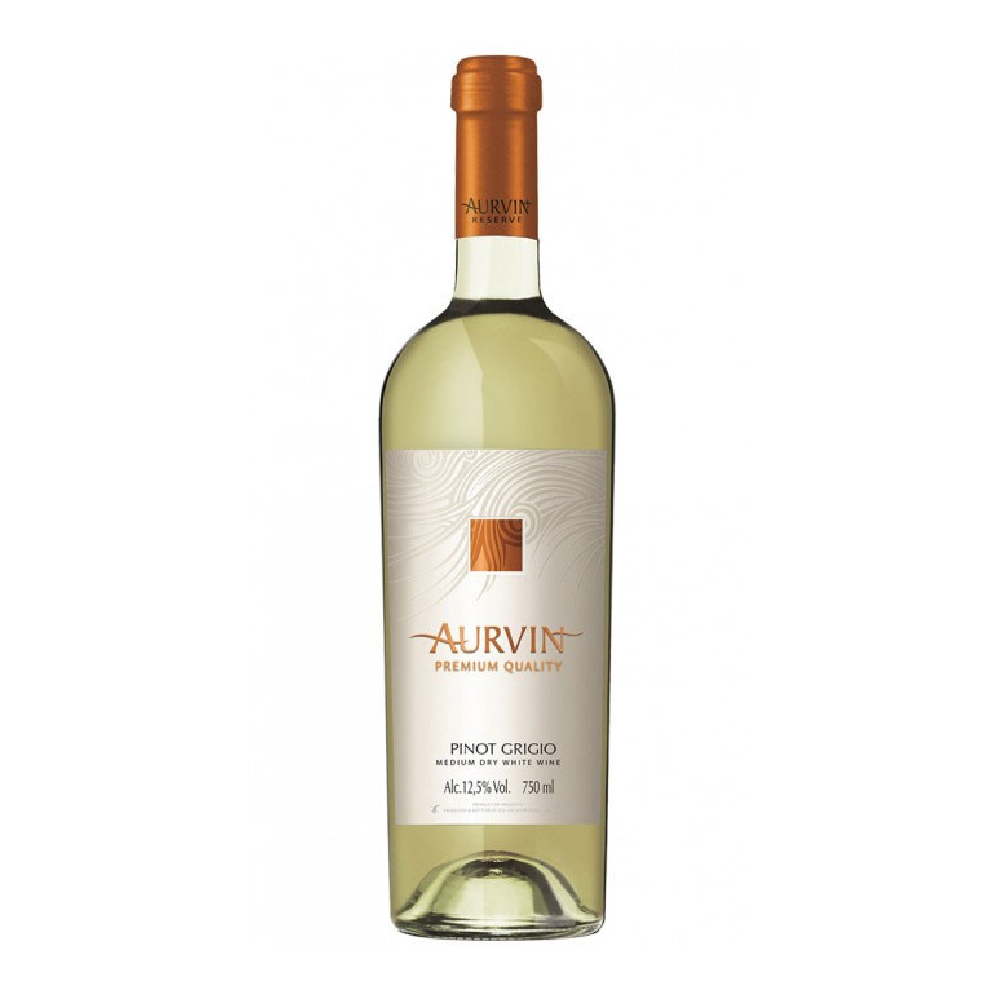 Wino TiM Aurvin Premium Quality Pinot Grigio12% białe półwytrawne 750 ml