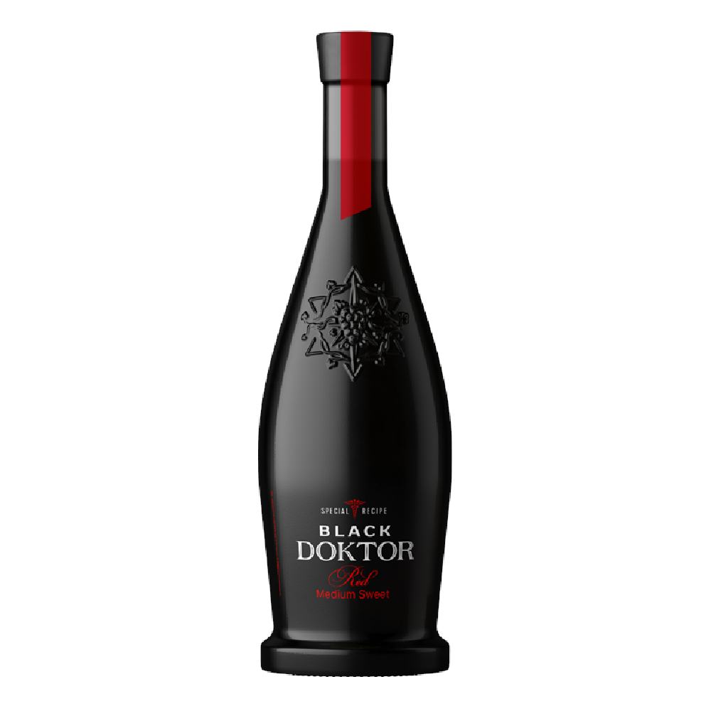 Wino TiM Black Doktor 12,5% czerwone półwytrawne 750 ml