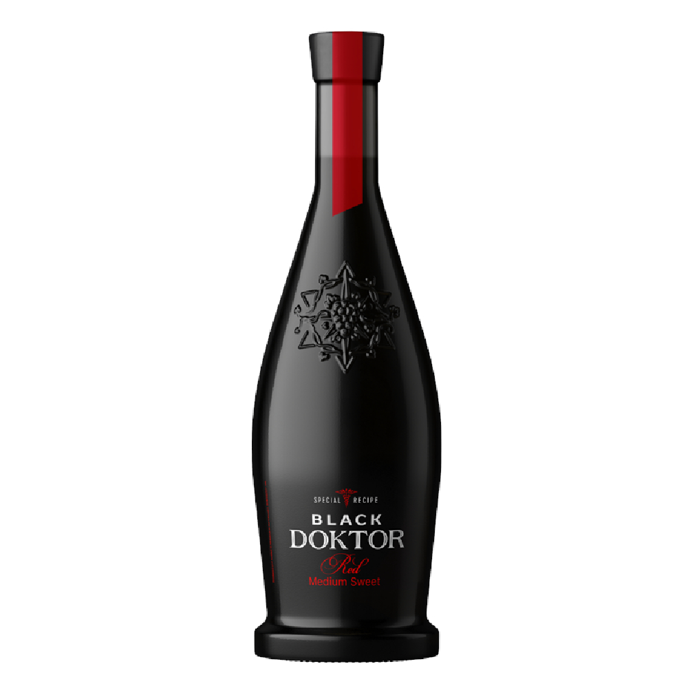 Wino TiM Black Doktor 12,5% czerwone półsłodkie 750 ml