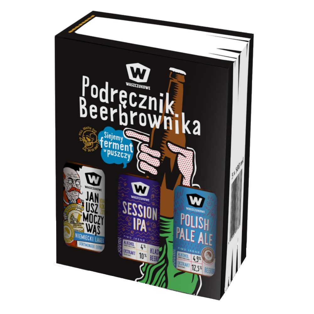 Piwo Waszczukowe Zestaw Beerbrownika 500 ml 4,8%