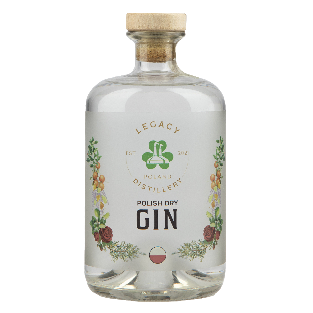 Gin Legacy Distillery Polish Dry 42% 700 ml