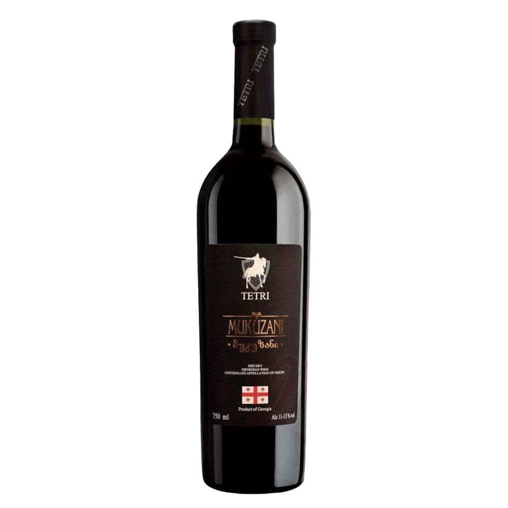 Wino Tetri Mukazani 12,8% czerwone wytrawne 750 ml