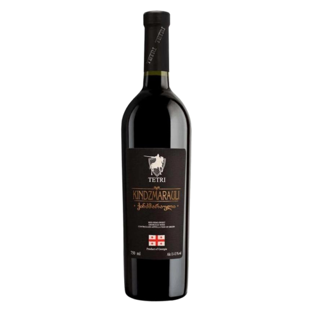 Wino Tetri Kindzmarauli 12% czerwone półsłodkie 750 ml