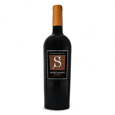 Wino Masseria Azzurra Negroamaro Salento 2020 13,5% czerwone wytrawne 750 ml