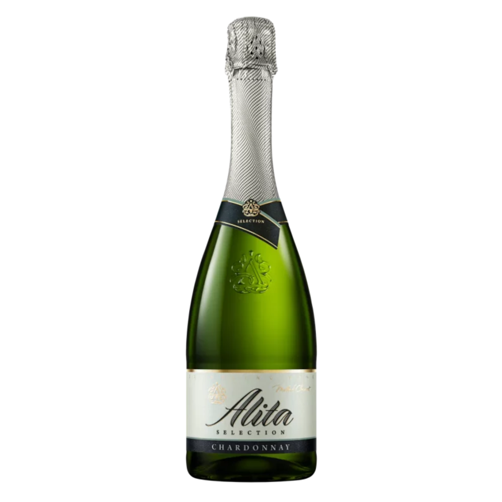 Wino Alita Chardonnay 12% białe musujące półwytrawne 750 ml
