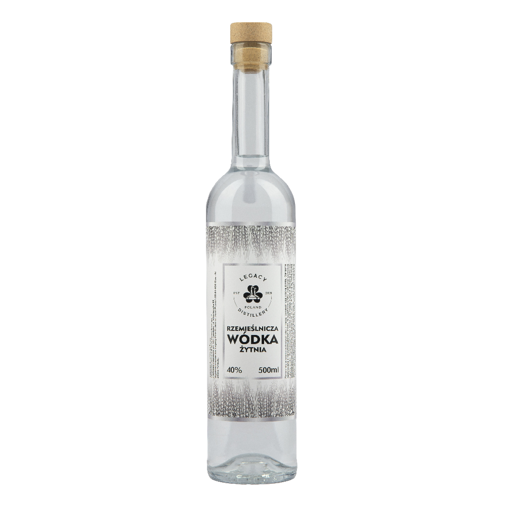 Wódka Legacy Distillery Rzemieślnicza Żytnia 40% 700 ml
