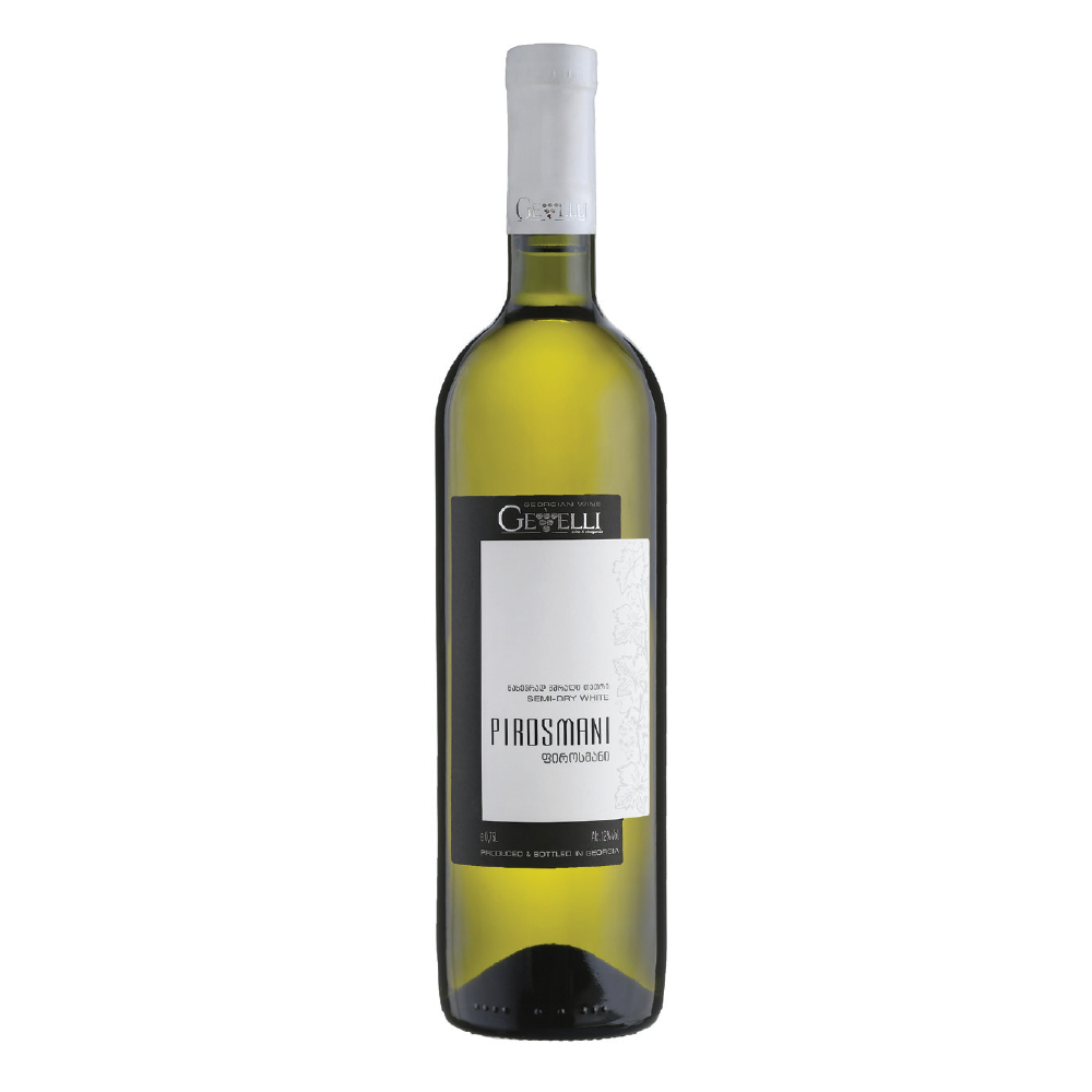 Wino Gevelli Pirosmani 2022 12,7% białe półwytrawne 750 ml
