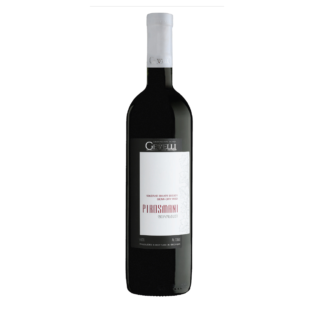 Wino Gevelli Pirosmani 2022 13,5% czerwone półwytrawne 750 ml