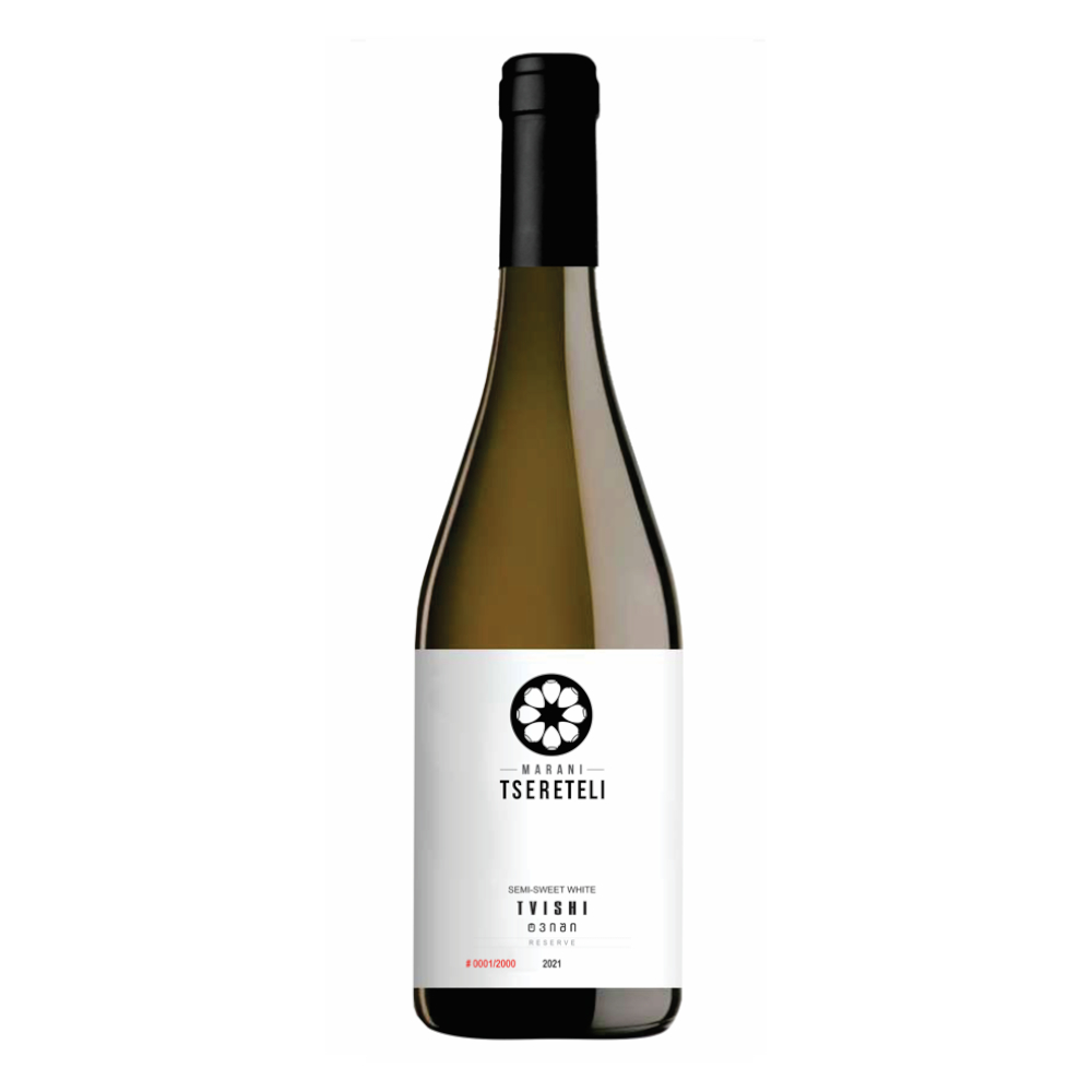 Wino Marani Tsereteli Tvishi 2021 11% białe półsłodkie 750 ml