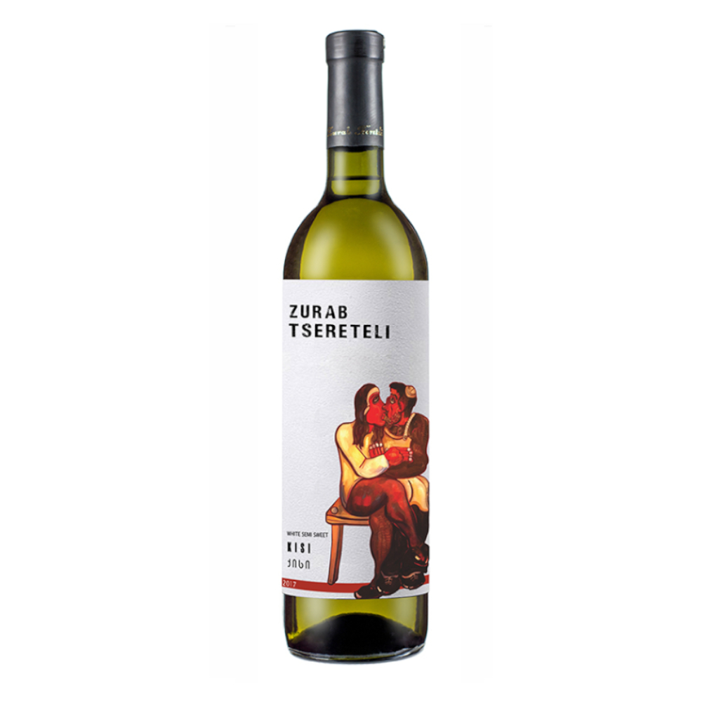 Wino Zurab Tsereteli Kisi 2022 11% białe półsłodkie 750 ml