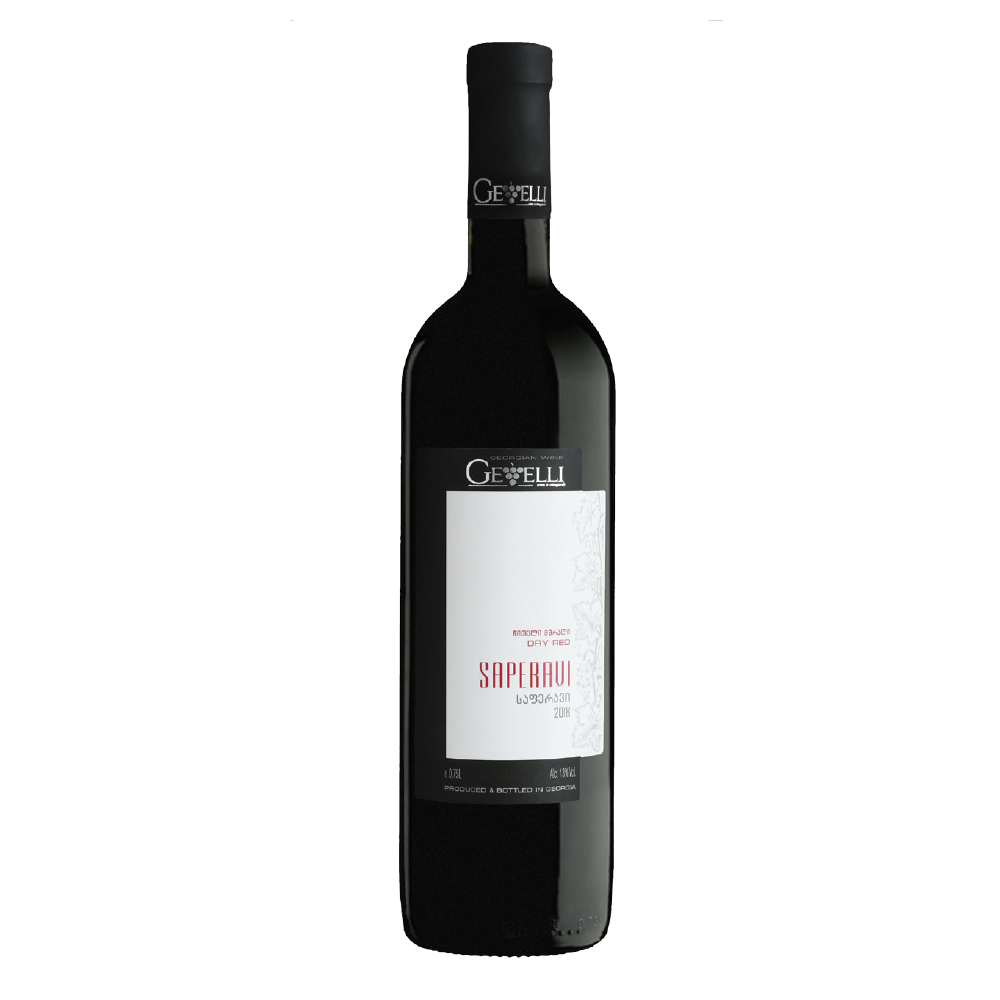 Wino Gevelli Saperavi 2022 13,3% czerwone wytrawne 750 ml