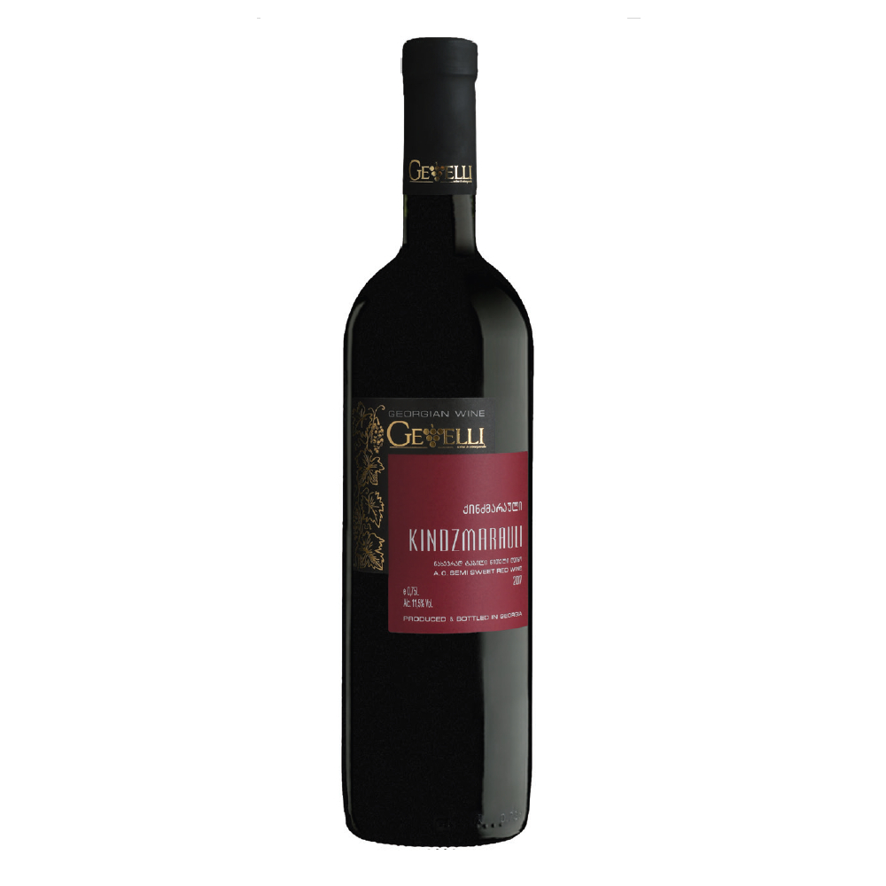 Wino Gevelli Kindzmarauli 2021 11,1% czerwone półsłodkie 750 ml