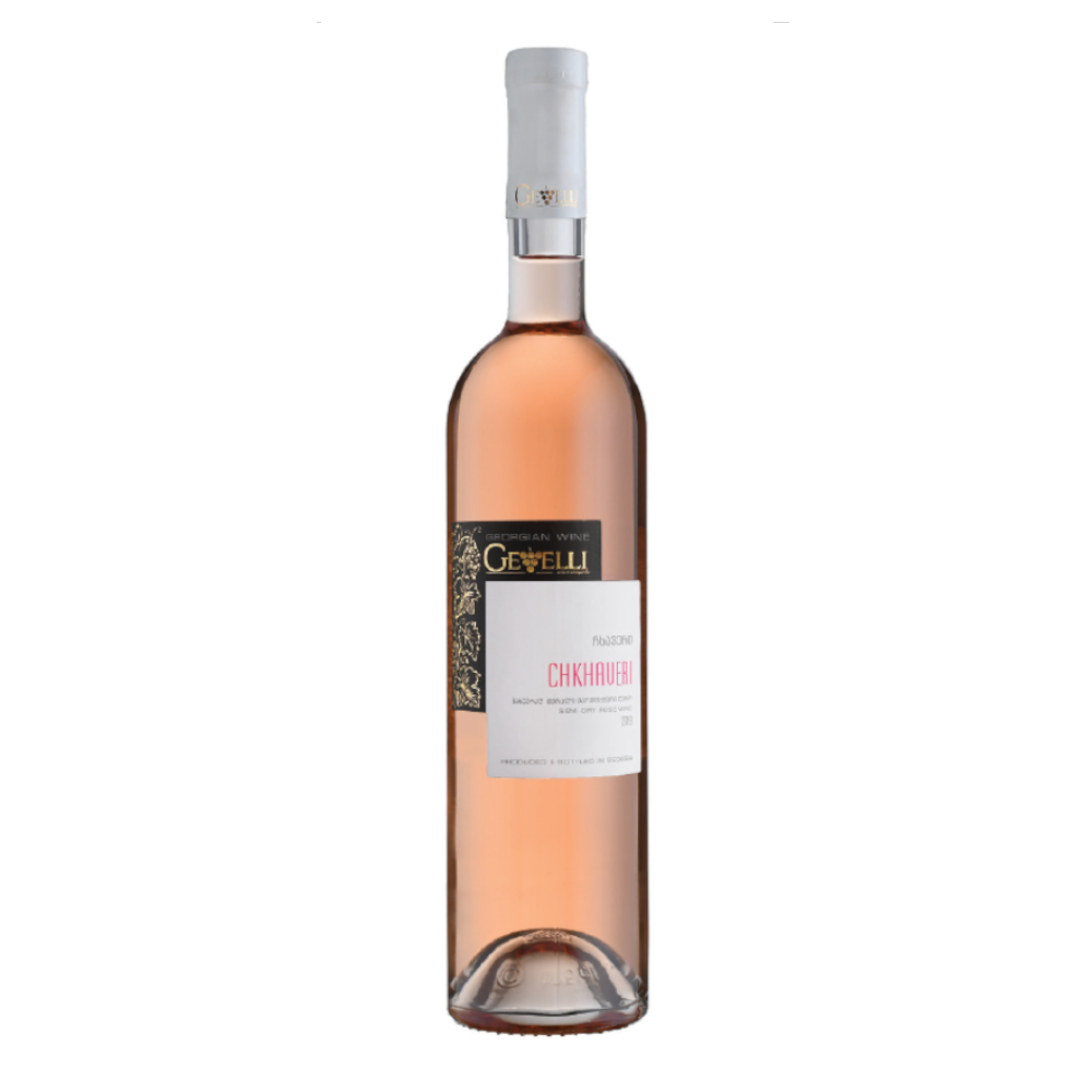 Wino Gevelli Chkhaveri Rose 2021 11,1% różowe półsłodkie 750 ml
