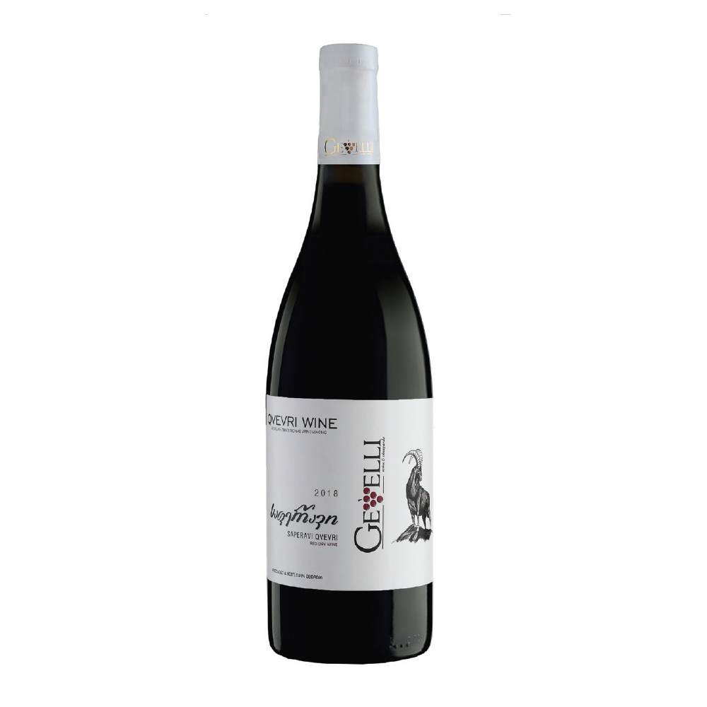 Wino Gevelli Saperavi Qvevri 2018 13,7% czerwone wytrawne 750 ml