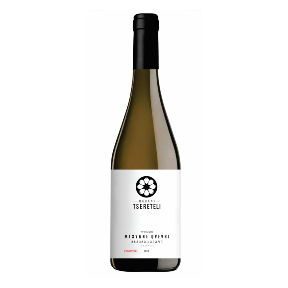 Wino Marani Tsereteli Mtsvane Qvevri 2018 11% białe wytrawne 750 ml