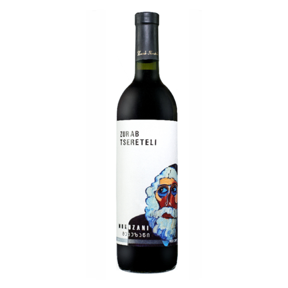 Wino Zurab Tsereteli Mukuzani 2020 13% czerwone wytrawne 750 ml