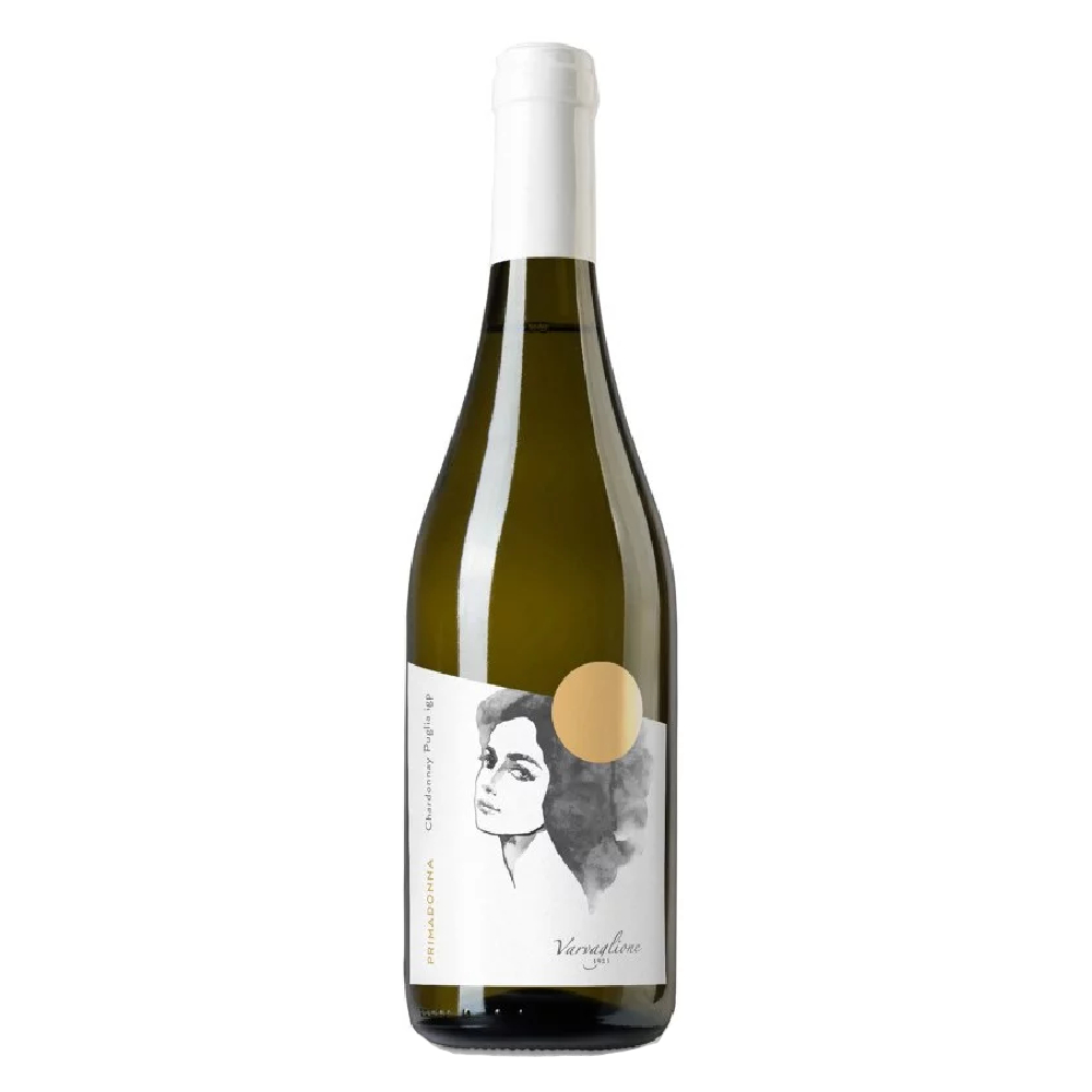 Wino Varvaglione Primadonna Chardonnay 13,5% białe wytrawne 750 ml
