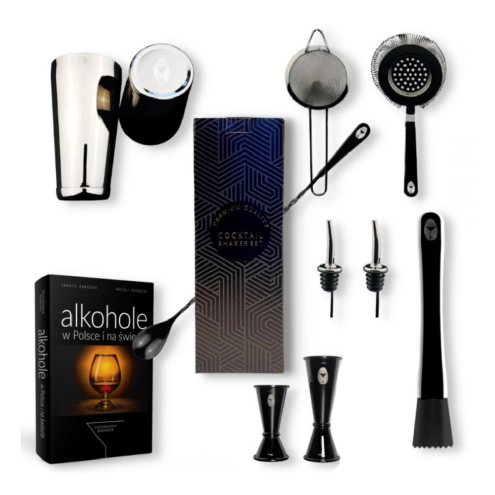 Zestaw Barmański na Prezent Craft Bar Czarny