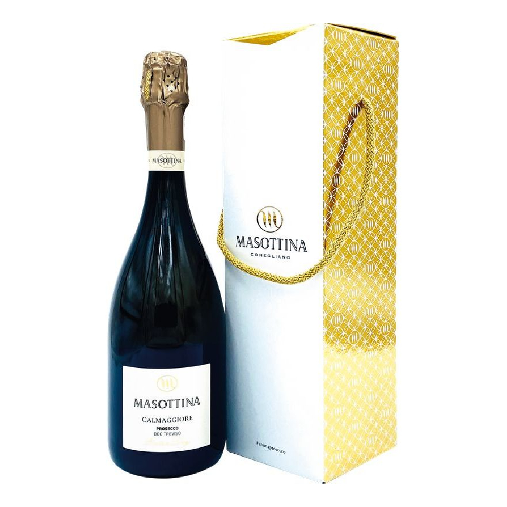 Wino Masottina Calmaggiore Prosecco Extra Dry 11,5% białe półwytrawne 750 ml kartonik