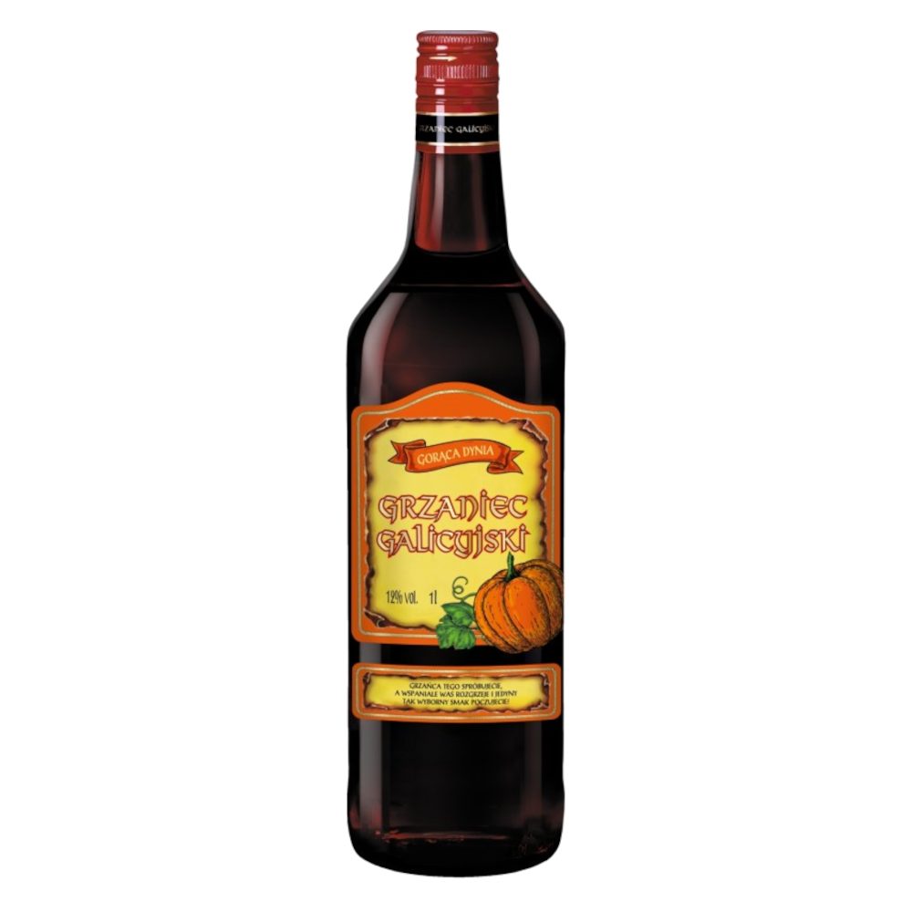 Wino Grzaniec Galicyjski Gorąca Dynia 12% czerwone słodkie 1000 ml