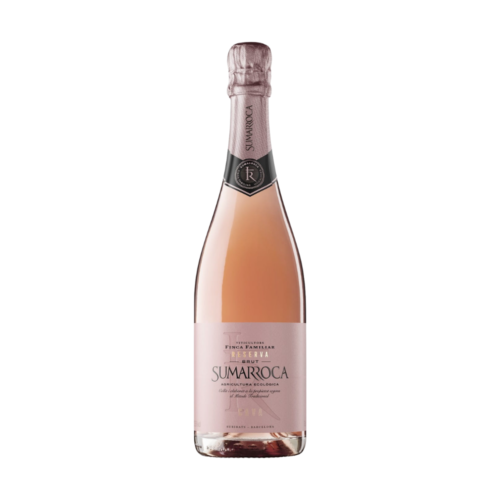 Wino Cava Sumarroca Brut Rose różowe musujące wytrawne 750 ml