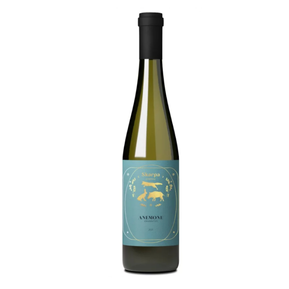 Wino Skarpa Dobrska Anemone 12% białe wytrawne 750 ml