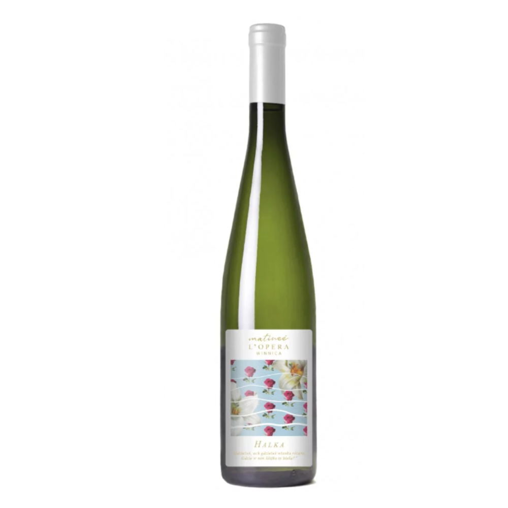 Wino L'Opera Halka 12,5% białe półwytrawne 750 ml