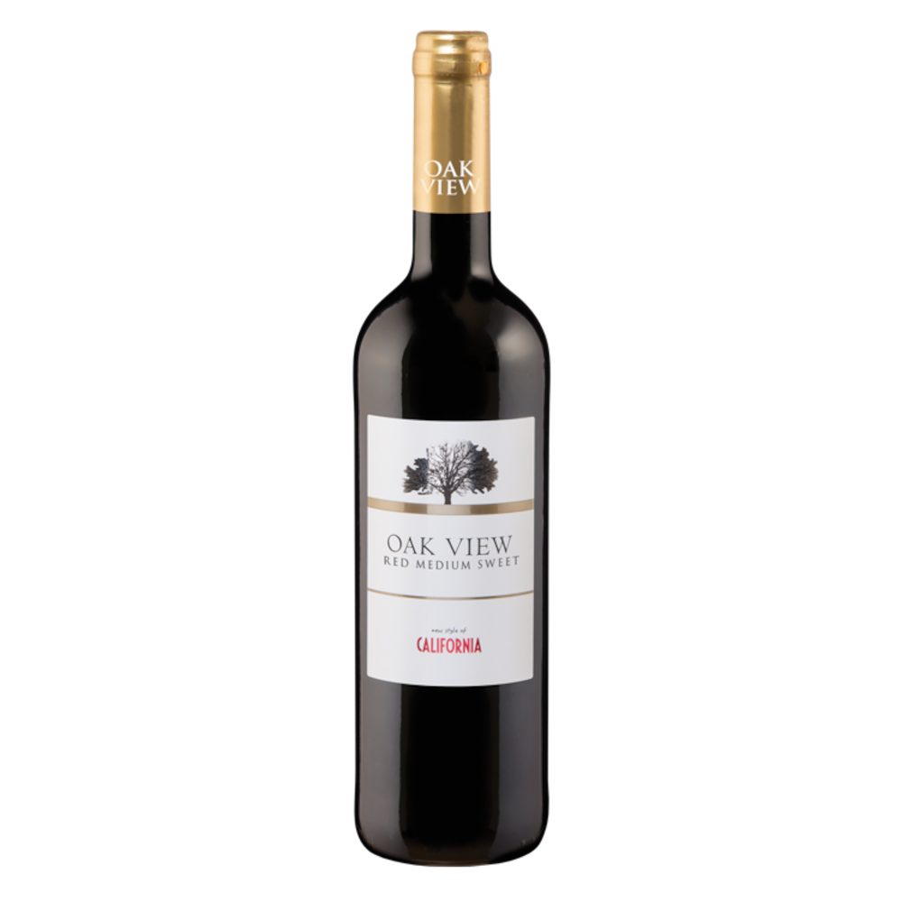 Wino Oak View 12,5% czerwone półsłodkie 750 ml
