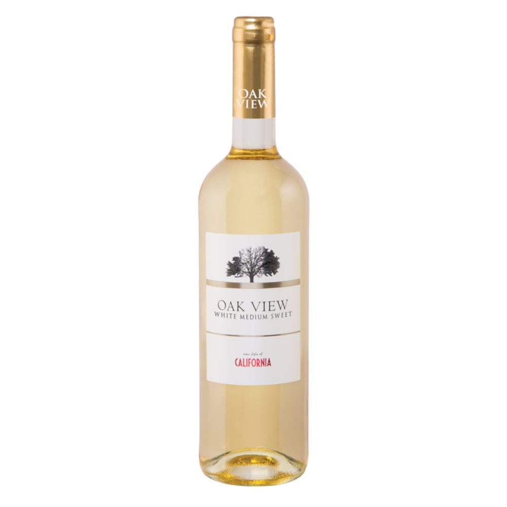 Wino Oak View 11% białe półsłodkie 750 ml