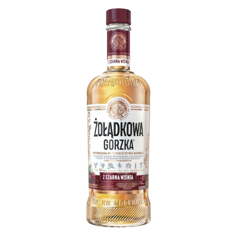 Żołądkowa Gorzka z Czarną Wiśnią 28% 500 ml