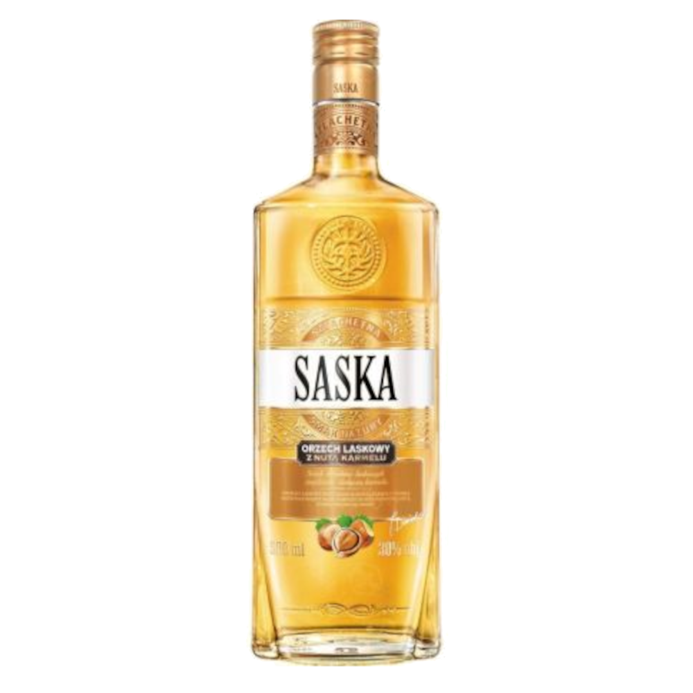Saska Orzech Laskowy z Nutą Karmelu 28% 500 ml