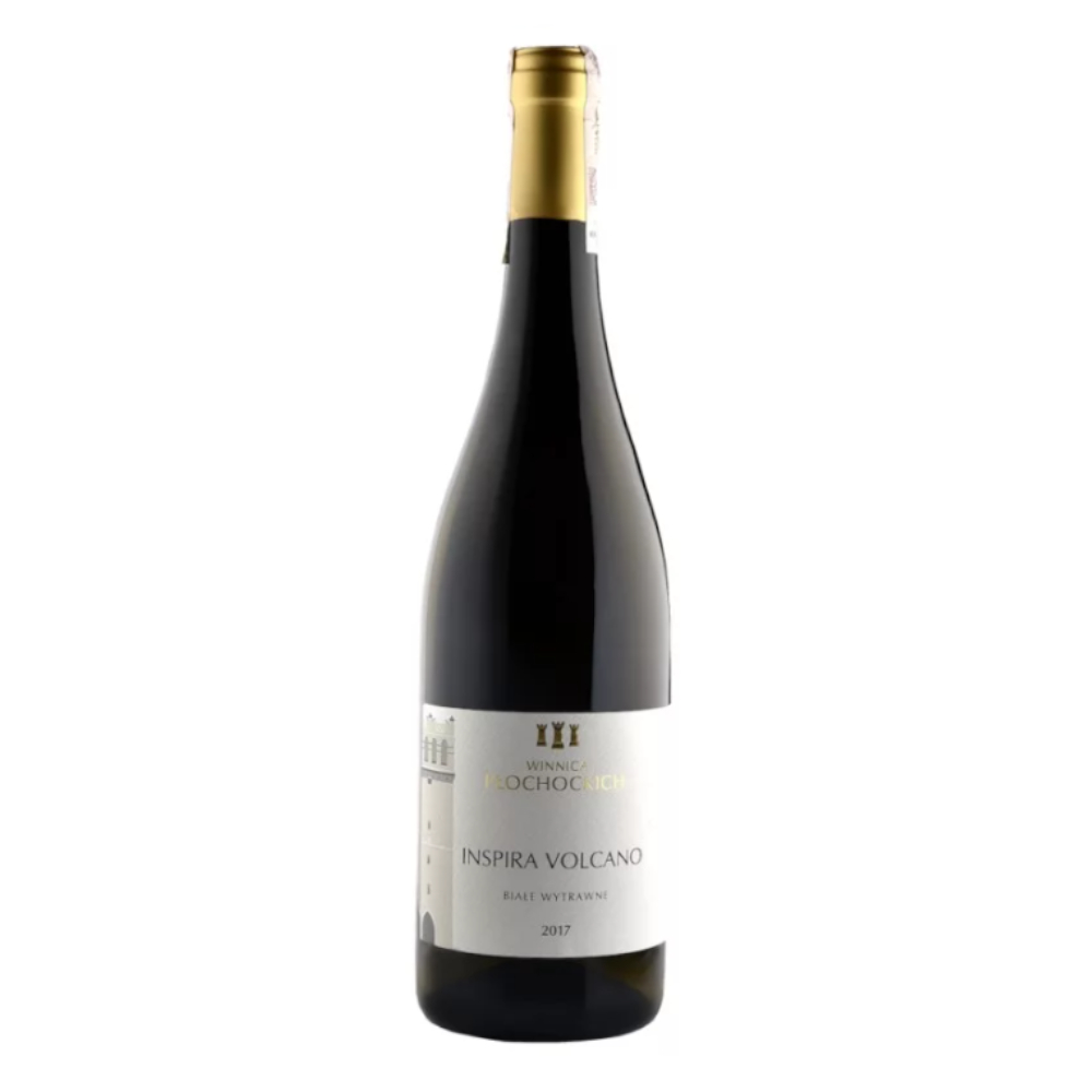 Wino Płochockich Inspira Volcano 12,5% białe wytrawne 750 ml