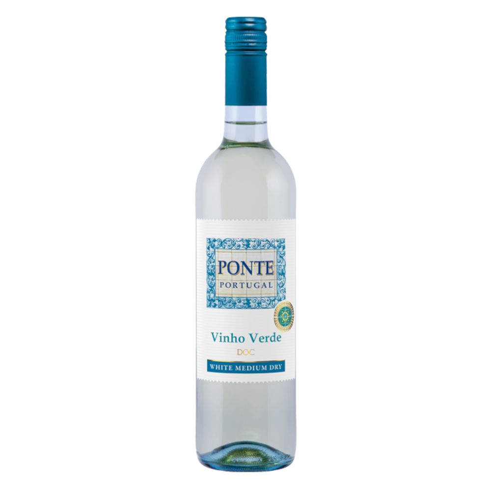 Wino Ponte Portugal Verde 10% białe półwytrawne 750 ml