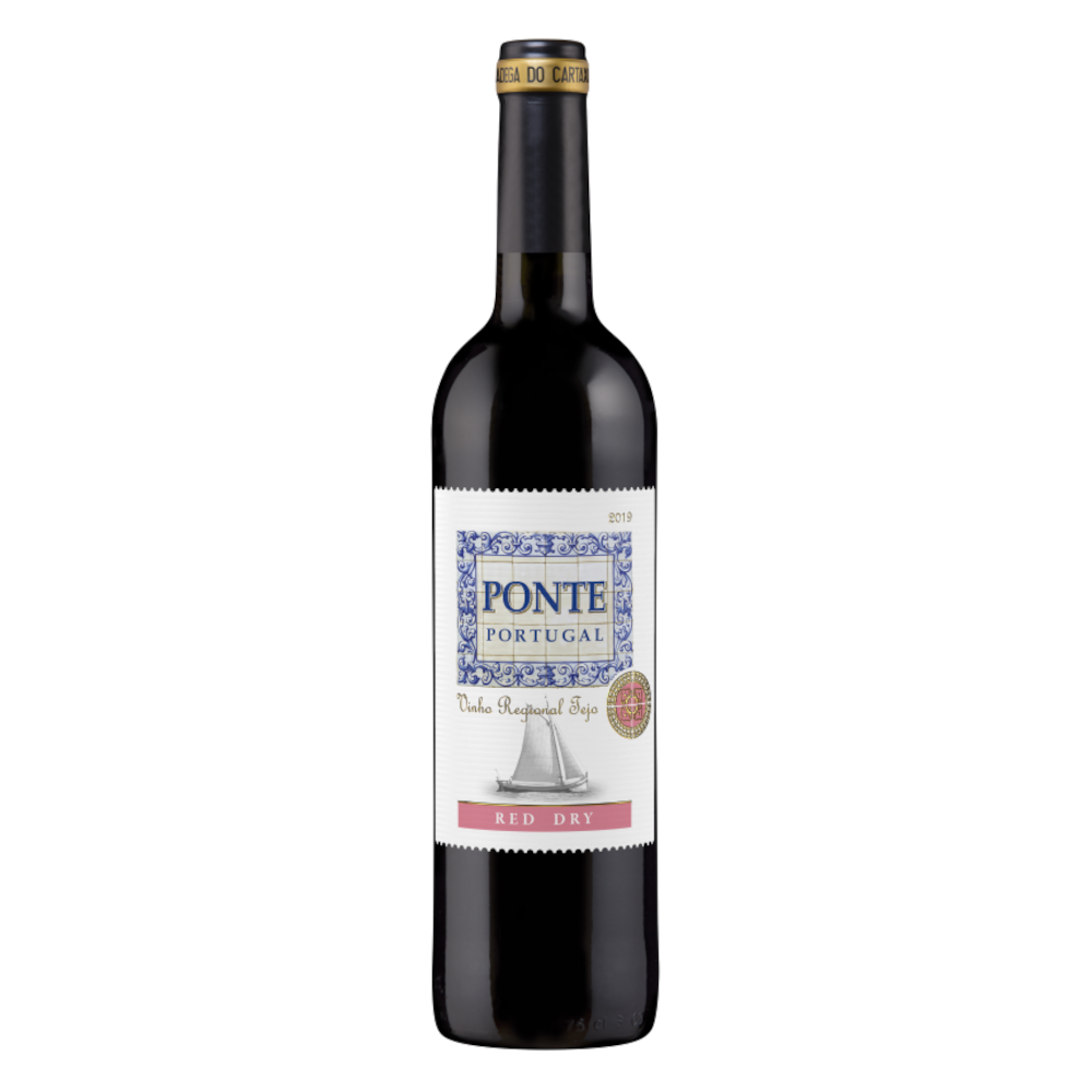 Wino Ponte Portugal Tejo 13% czerwone wytrawne 750 ml