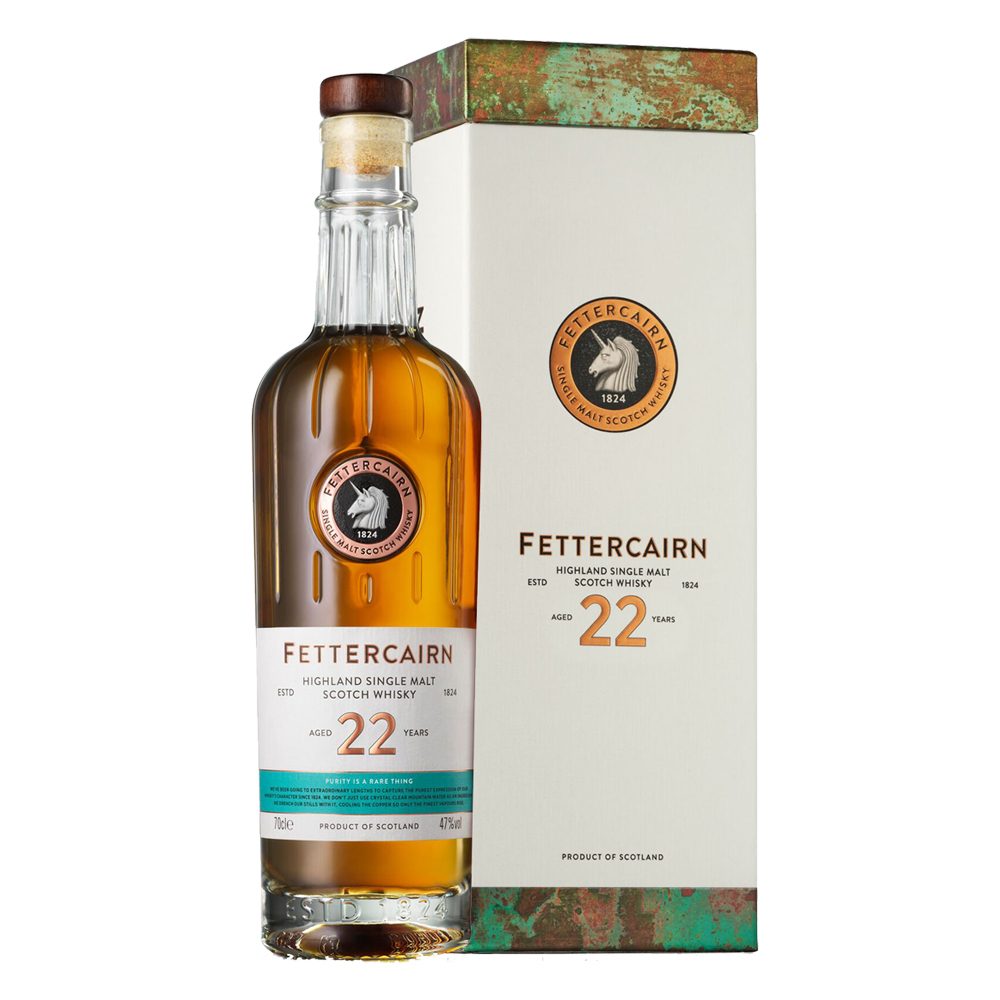 Whisky Fettercairn 22 YO Single Malt Scotch 47% 700 ml kartonik