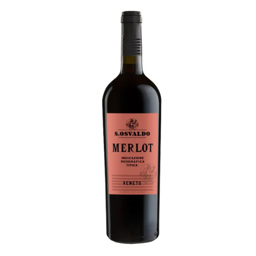 Wino S.Osvaldo Merlot IGT 12% czerwone wytrawne 750 ml