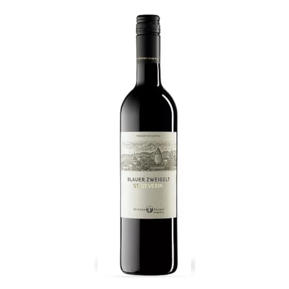 Wino Winzer Krems Blauer Zweigelt St.Severin 13% czerwone wytrawne 750 ml