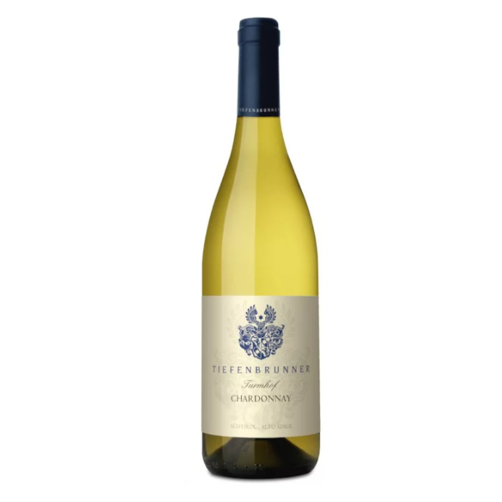 Wino Tiefenbrunner Turmhof Chardonnay 13,5% białe wytrawne 750 ml