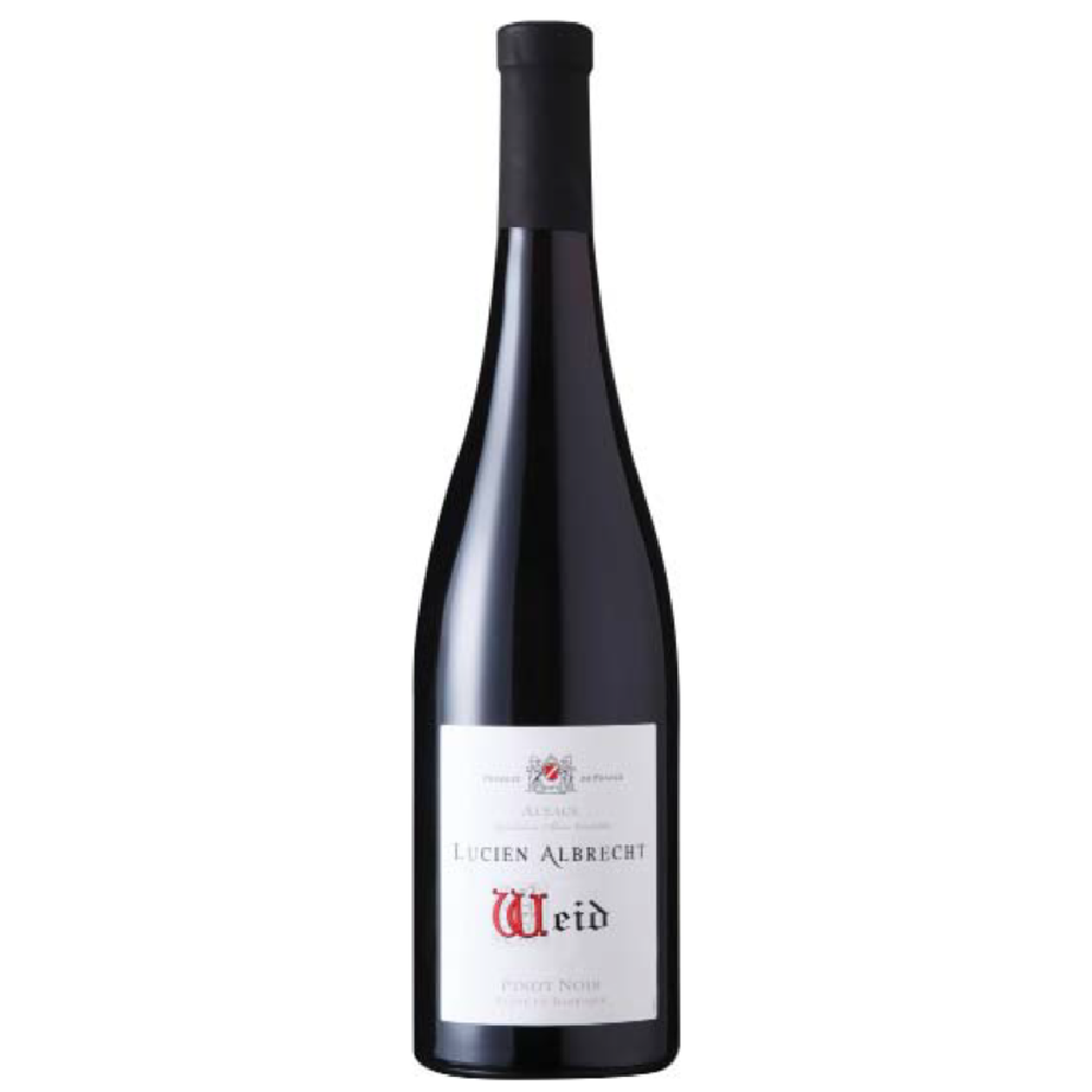 Wino Lucien Albrecht Weid Pinot Noir Alsace 2015 13% czerwone wytrawne 750 ml