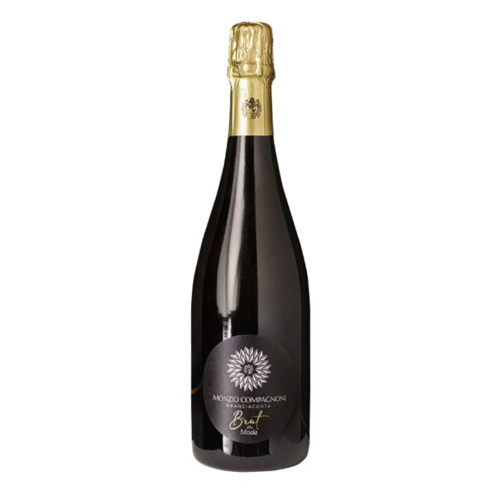 Wino Monzio Franciacorta DOGC Brut Cuvee alla Moda 12,5% białe wytrawne musujące 750 ml