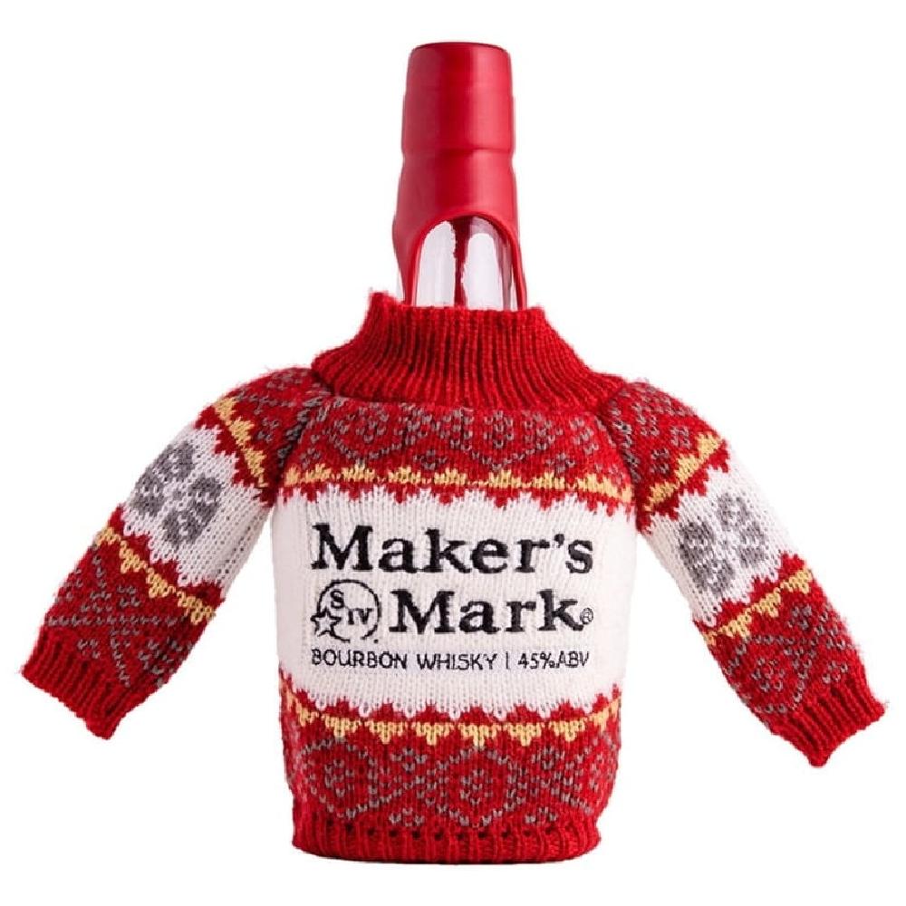 Whisky Maker's Mark 45% 700 ml w zimowym swetrze