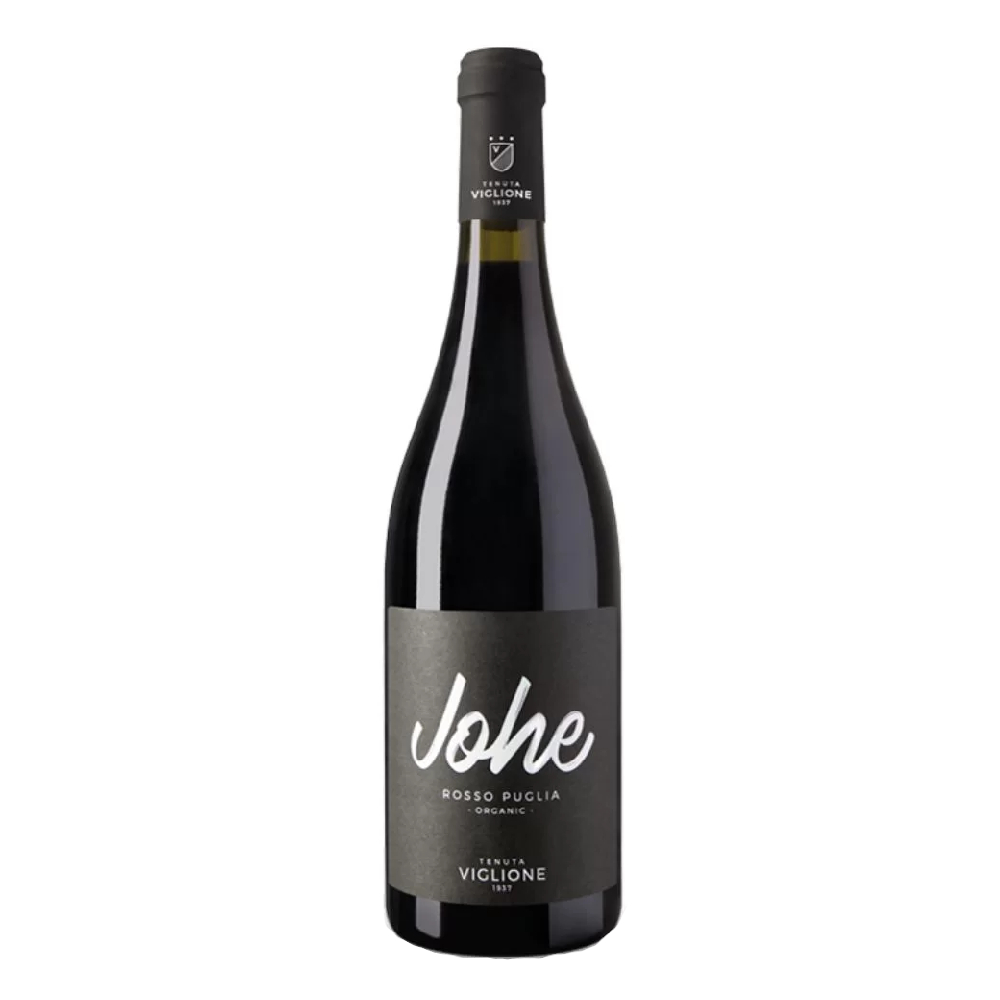 Wino Viglione Johe Rosso Puglia ekologiczne czerwone wytrawne 750 ml