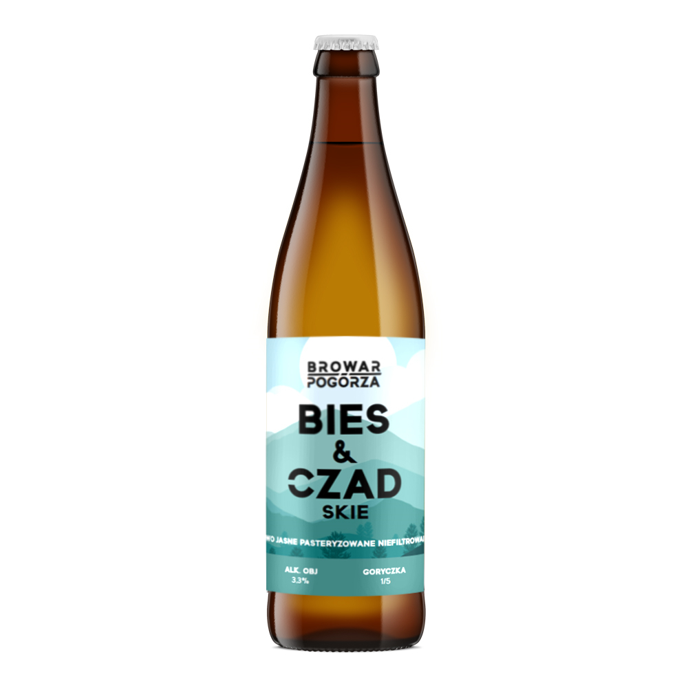 Piwo BIES&CZADSKIE Rześkie 3,3% 500 ml